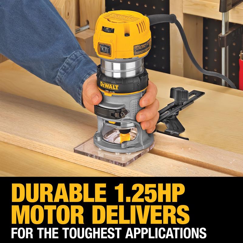 DeWalt 7 amps 1.25 HP Corded Compact Router Tool Only