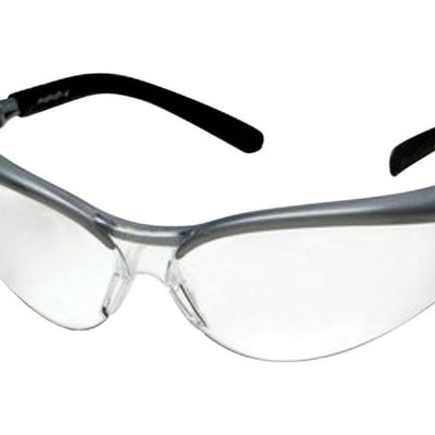 3M BX Anti-Fog Safety Glasses Clear Lens Black/Silver Frame
