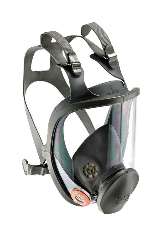 3M Construction Full Face Respirator 6000-Series Gray L