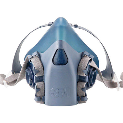 3M Half Face Respirator 7500-Series Blue L