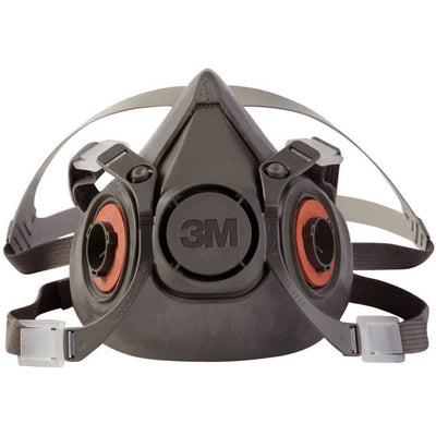 3M Multi-Purpose Half Face Respirator 6000 Gray L