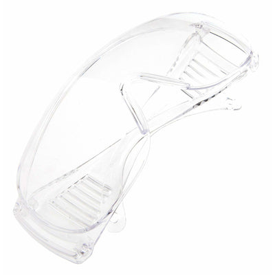 Forney Safety Glasses Clear Lens Clear Frame