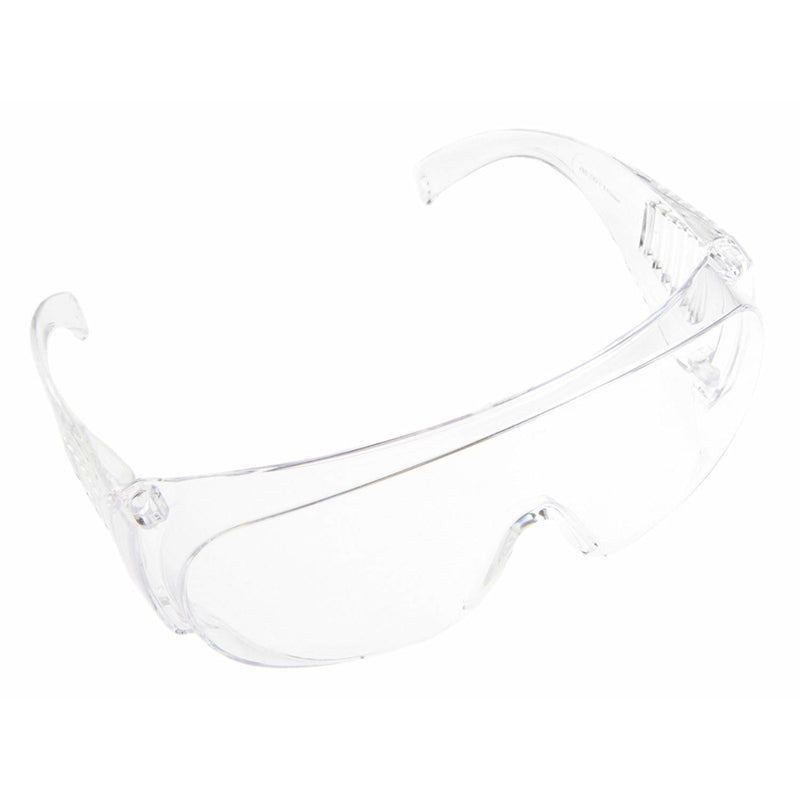 Forney Safety Glasses Clear Lens Clear Frame