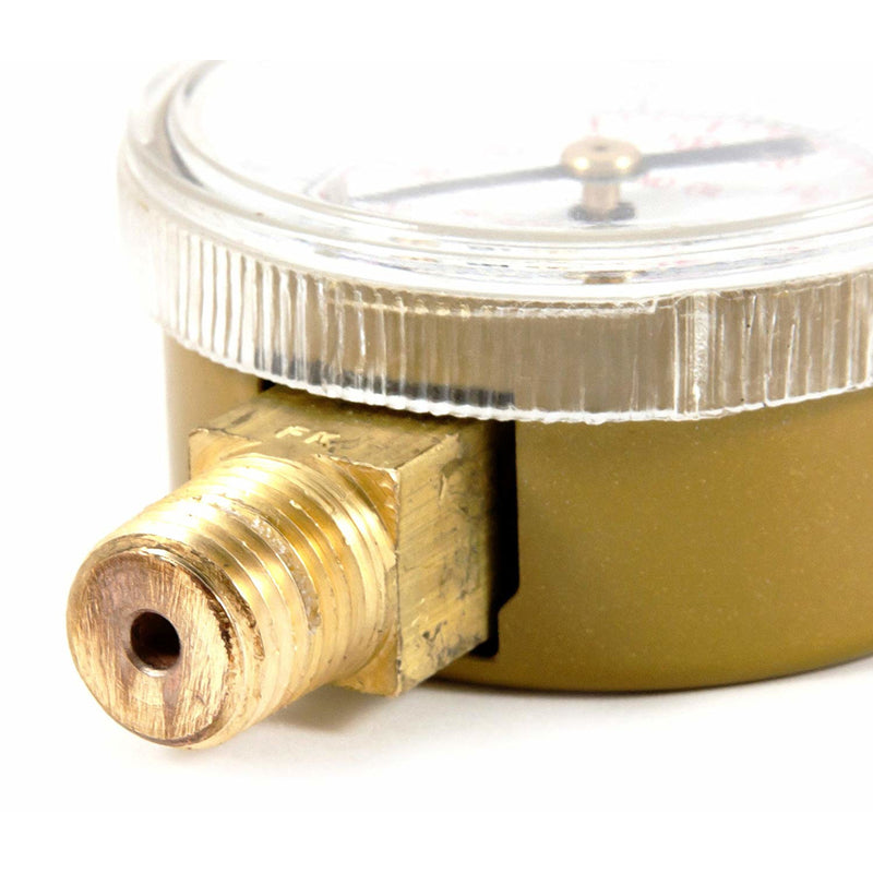 Forney 2 in. W Low Pressure Regulator Gauge Oxygen