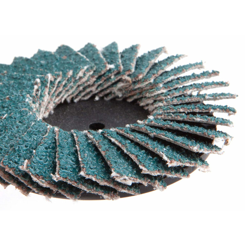 Forney 2 in. D Aluminum Oxide Thread Arbor Flap Disc 80 Grit