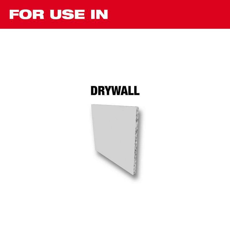 Milwaukee SawAzall 2-1/2 in. Bi-Metal Snub Reciprocating Saw Blade 5 TPI