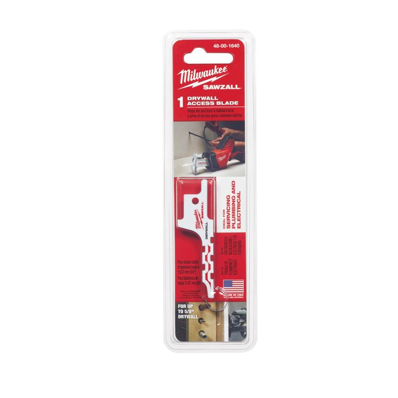 Milwaukee SawAzall 2-1/2 in. Bi-Metal Snub Reciprocating Saw Blade 5 TPI