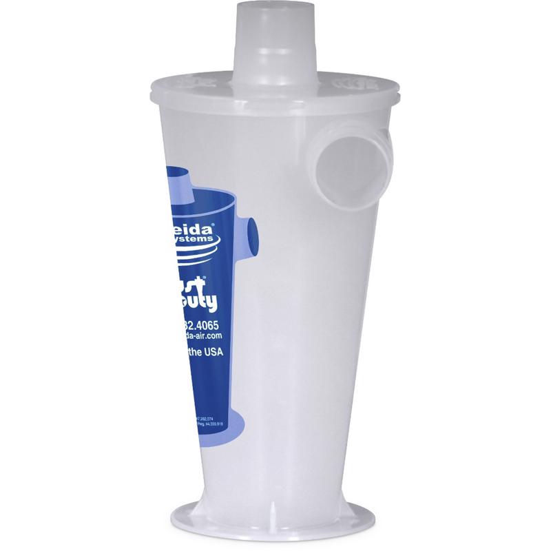 Oneida Air Systems Dust Deputy 13.5 in. L X 7 in. W X 8 in. D DIY Wet/Dry Vac Cyclone Separator Kit