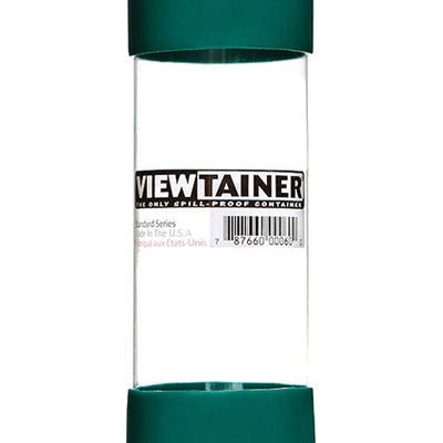 Viewtainer 2 in. W X 6 in. H Slit Top Container Plastic Green