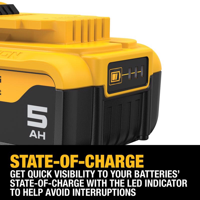 DeWalt 20V MAX DCB205 5 Ah Lithium-Ion Battery