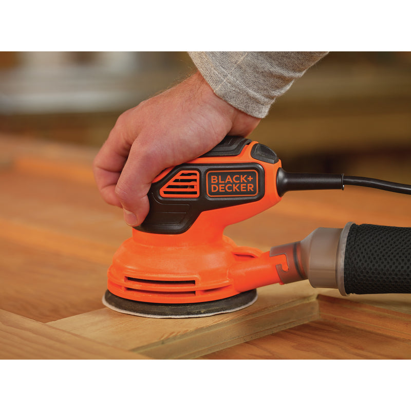 Black+Decker 2.4 amps Corded Random Orbit Sander