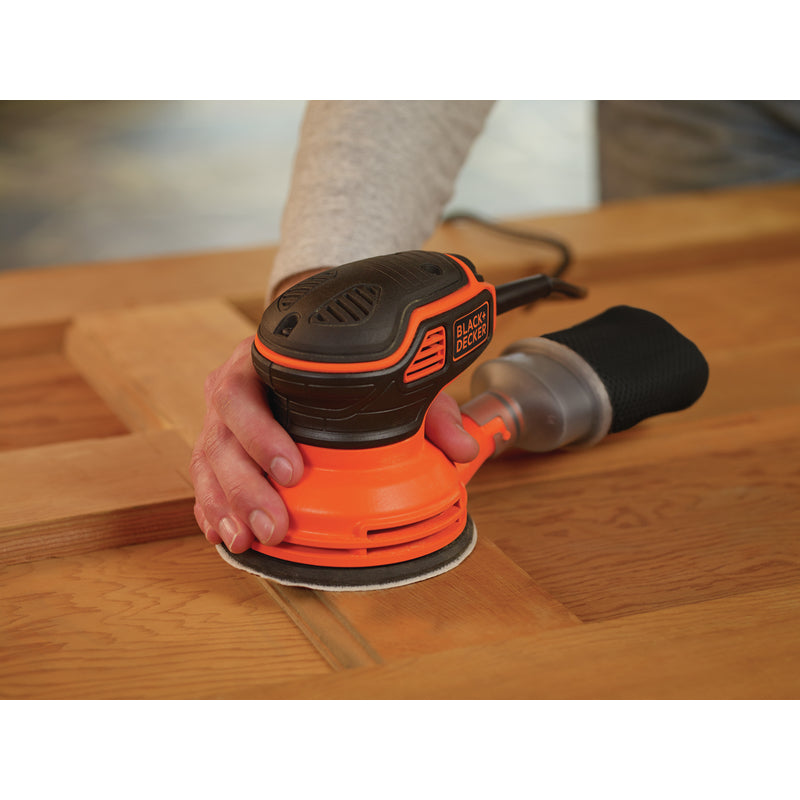 Black+Decker 2.4 amps Corded Random Orbit Sander
