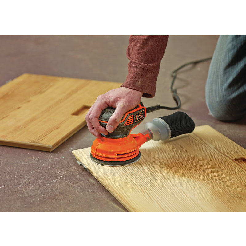 Black+Decker 2.4 amps Corded Random Orbit Sander