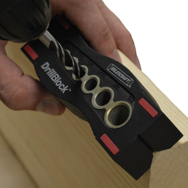 Milescraft Bulk DrillBlock Display Handheld Drill Guide