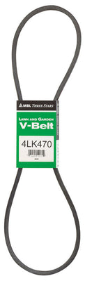 Mitsuboshi Super KB Standard V-Belt 0.5 in. W X 47 in. L For Riding Mowers