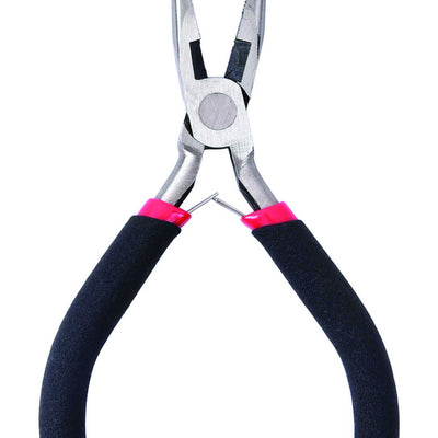 Home Plus 3 in. Carbon Steel Long Nose Pliers