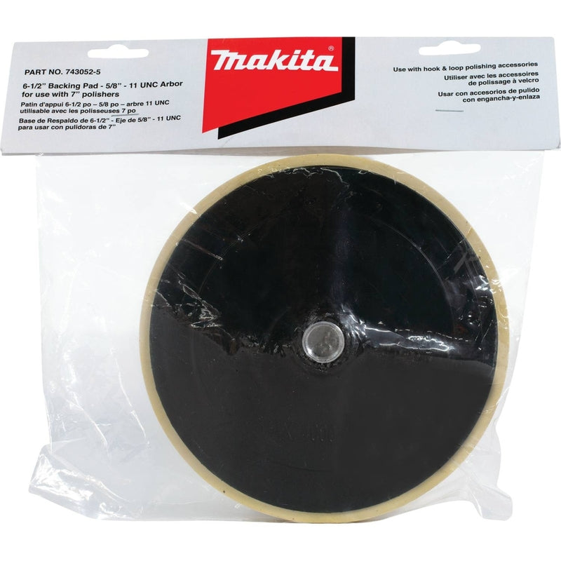 Makita 7 in. D Rubber Backing Pad 5/8 in.