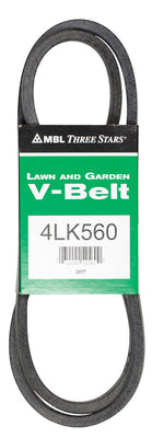 Mitsuboshi Super KB Standard V-Belt 0.5 in. W X 56 in. L For Riding Mowers