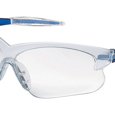 Safety Works Deuce Anti-Fog Safety Glasses Clear Lens Blue Frame
