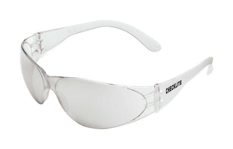 Safety Works Checklite Safety Glasses Clear Lens Clear Frame