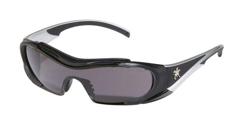 Safety Works Hellion Anti-Fog Safety Glasses Gray Lens Black Frame
