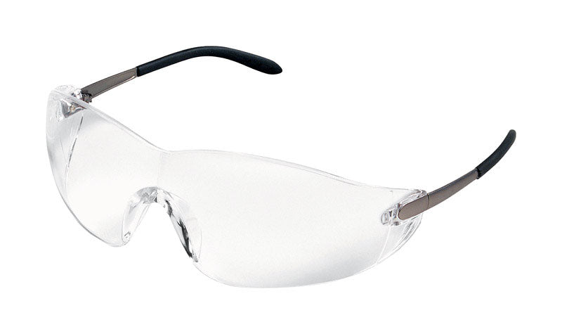 Safety Works Blackjack Safety Glasses Clear Lens Black Frame