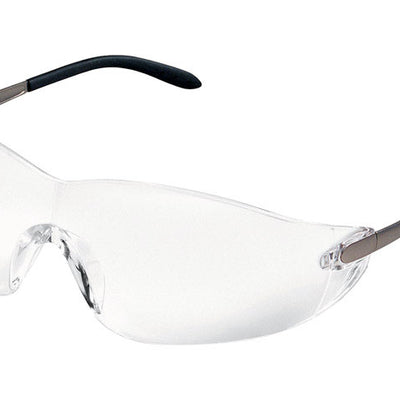 Safety Works Blackjack Safety Glasses Clear Lens Black Frame
