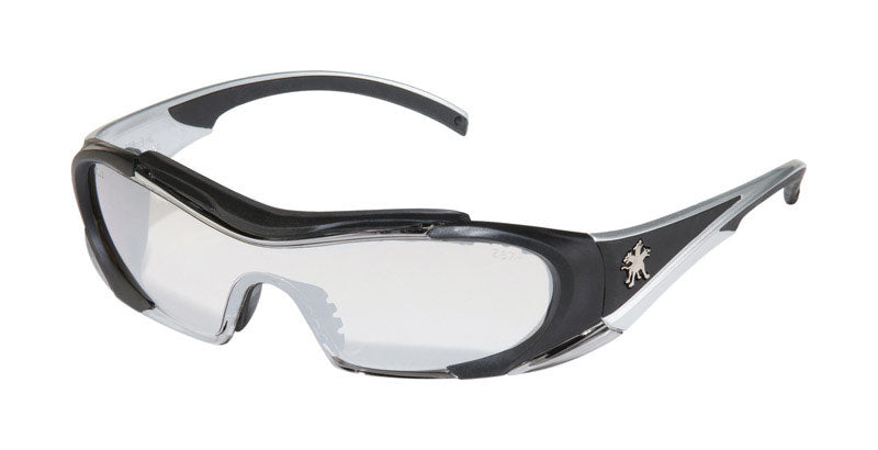 Safety Works Hellion Anti-Fog Safety Glasses Clear Lens Black Frame