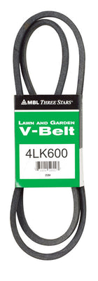 Mitsuboshi Super KB Standard V-Belt 0.5 in. W X 60 in. L For Riding Mowers