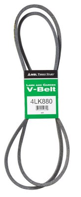 Mitsuboshi Super KB Standard V-Belt 0.5 in. W X 88 in. L For Riding Mowers
