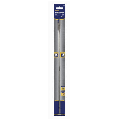 Irwin Speedbor 1/2 in. X 16 in. L Carbon Steel Wood Boring Bit Hex Shank