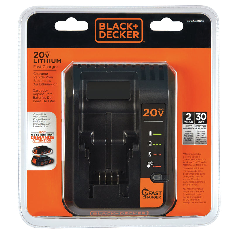Black+Decker 20 V Lithium-Ion Battery Charger