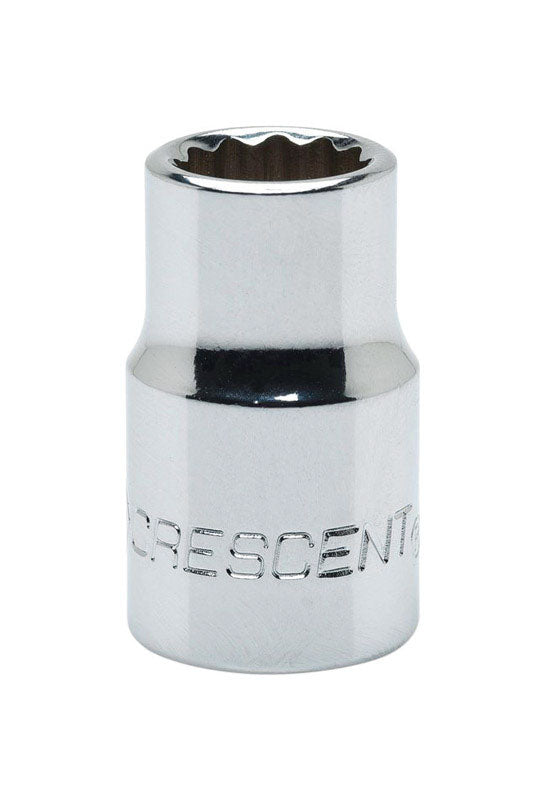 Crescent 14 mm X 3/8 in. drive Metric 12 Point Standard Socket