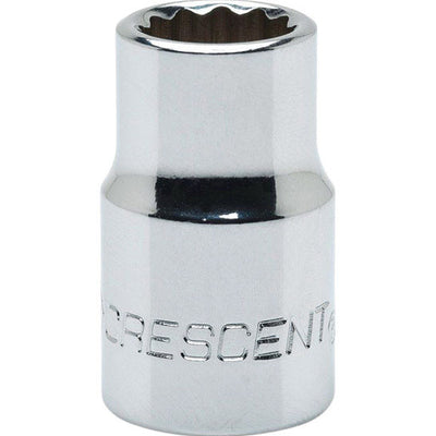 Crescent 14 mm X 3/8 in. drive Metric 12 Point Standard Socket