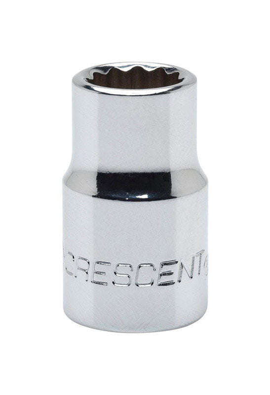 Crescent 13 mm X 3/8 in. drive Metric 12 Point Standard Socket