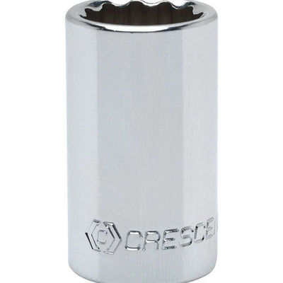 Crescent 1 in. X 1/2 in. drive SAE 12 Point Standard Socket