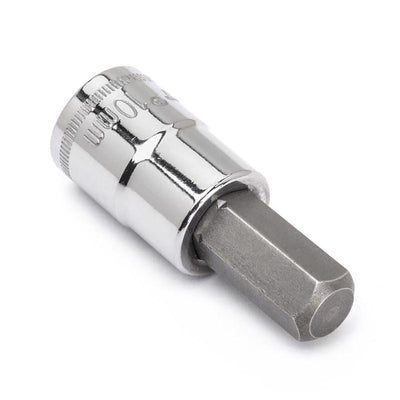 Crescent 10 mm X 3/8 in. drive Metric 6 Point Standard Hex Bit Socket