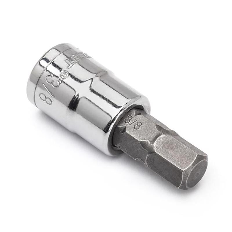 Crescent 10 mm X 3/8 in. drive Metric 6 Point Standard Hex Bit Socket