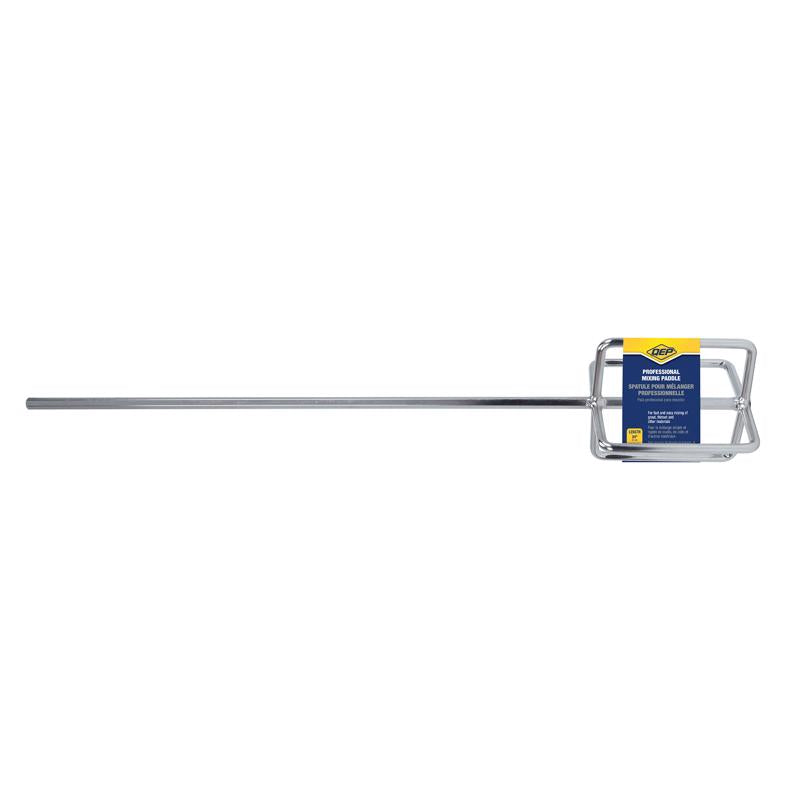 QEP 4.8 in. H X 4.8 in. W X 22 in. L X 0.37 in. D Steel Grout Mixing Paddle