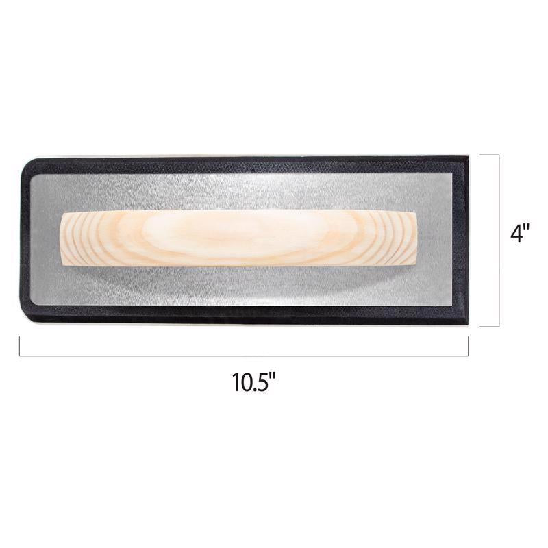 QEP 4 in. W X 9-1/2 in. L Rubber Grout Float Smooth