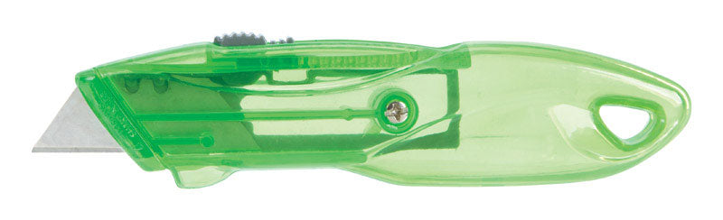 Home Plus Retractable Utility Knife Green