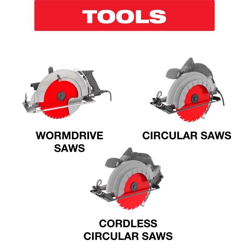 Diablo 10-1/4 in. D X 5/8 in. TiCo Hi-Density Carbide Circular Saw Blade 40 teeth