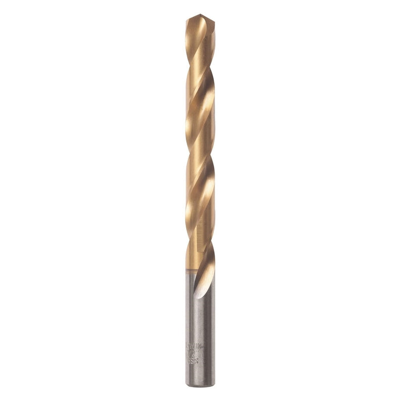 Irwin 1/2 in. X 6 in. L High Speed Steel Drill Bit Straight Shank