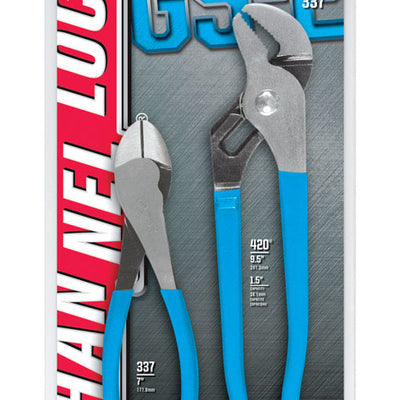 Channellock 2 pc Steel Pliers Set