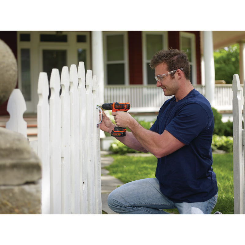 Black+Decker 12V MAX 3/8 in. Brushed Cordless Drill/Driver Kit (Battery & Charger)