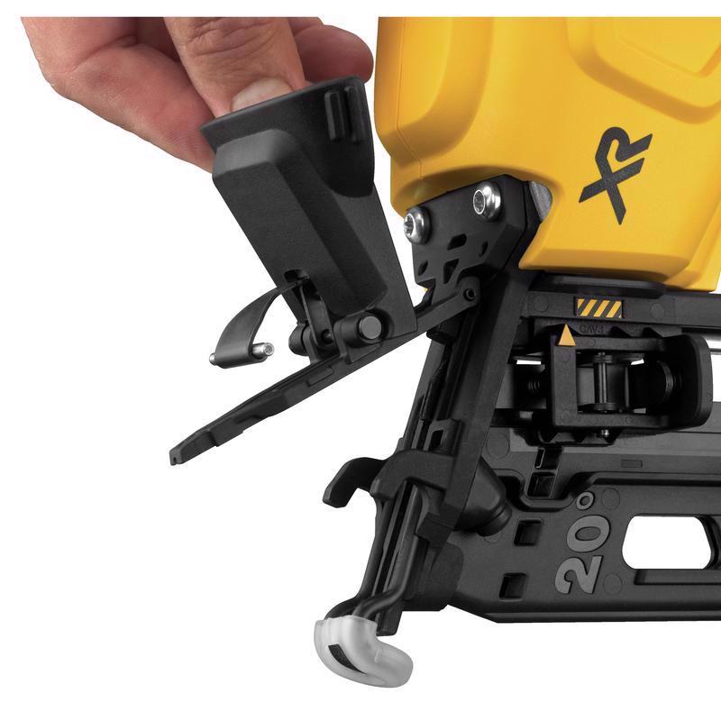 DeWalt 20V MAX XR 16 Ga. Cordless 20 deg Angled Finish Nailer Kit (Battery & Charger) 20 V