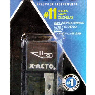 X-Acto Carbon Steel Light Duty Blade Dispenser with Blades 15 pk