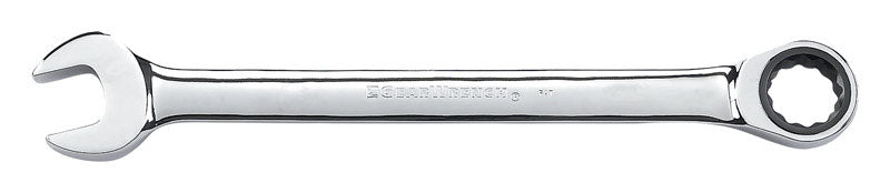 GEARWRENCH 3/8 inch in. X 3/8 inch in. 12 Point SAE Ratcheting Combination Wrench 6.256 in. L