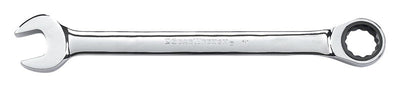GEARWRENCH 3/8 inch in. X 3/8 inch in. 12 Point SAE Ratcheting Combination Wrench 6.256 in. L
