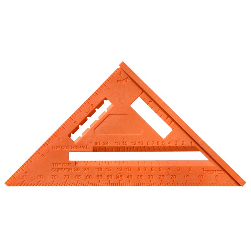 Johnson Structo-Cast 7 in. L X 10 in. H Polystyrene Rafter Square